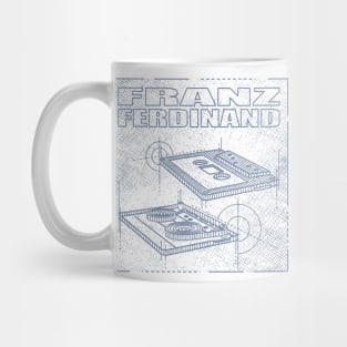 Franz Ferdinand Technical Drawing Mug